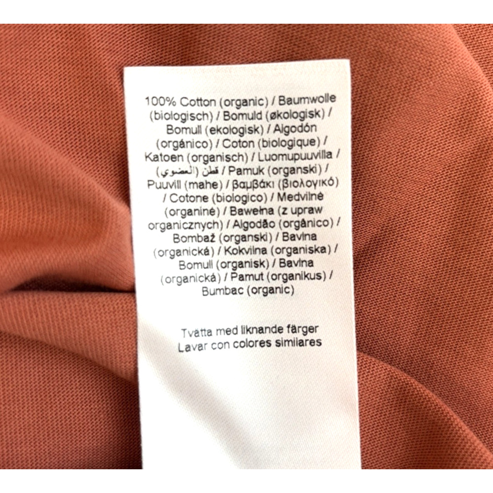 Soya Concept Burnt Orange Clay V Neck Maxi T Shirt Dress SM Scandi Boho Chic - Picture 9 of 10